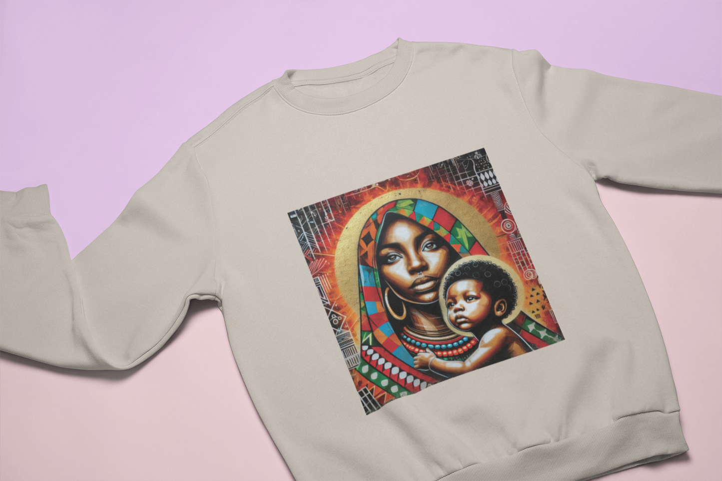 Anointed Mother and Child