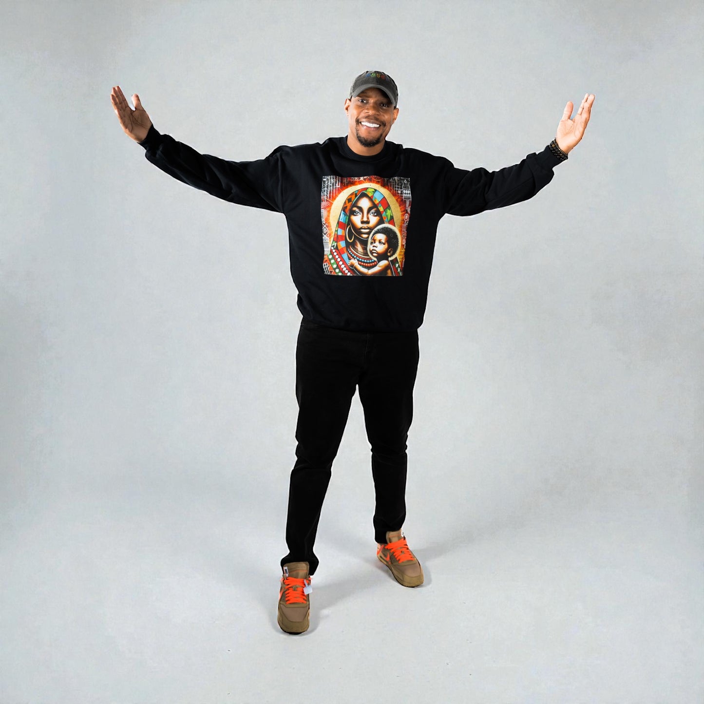 Anointed Mother and Child