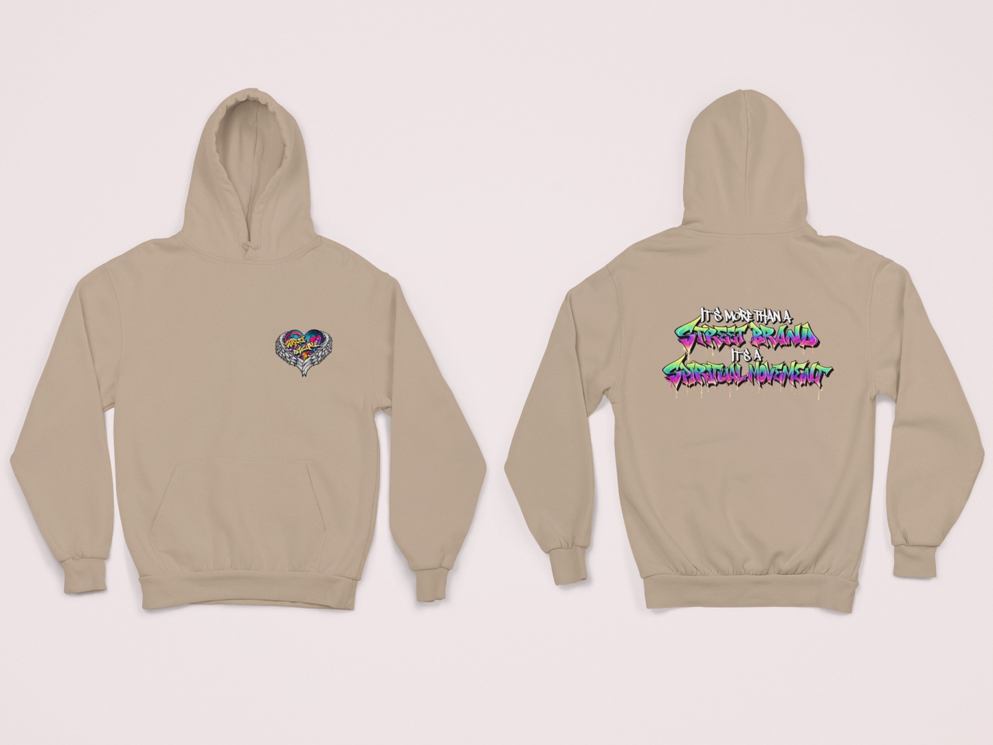 Street Disciple More Than Radiant Heart Hoodie