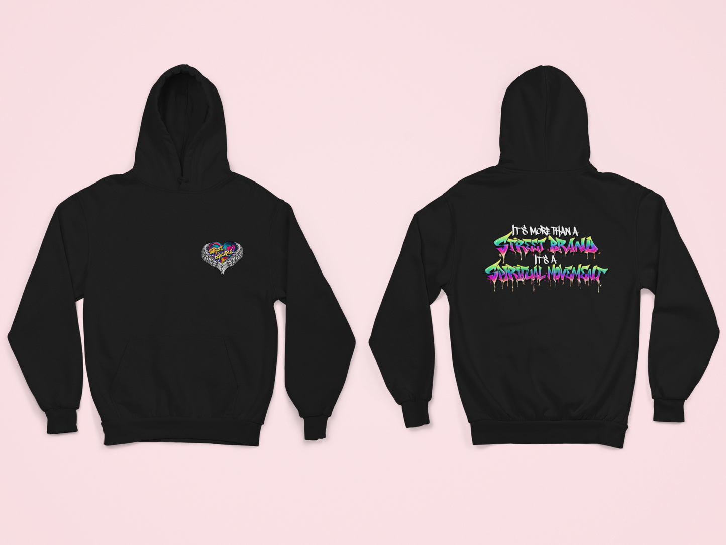 Street Disciple More Than Radiant Heart Hoodie